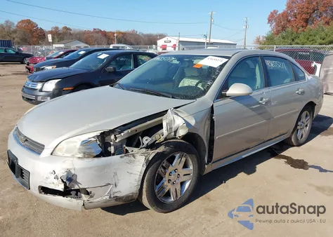 2010 Chevrolet Impala Lt из США, поврежденный, VIN 2G1WB5EK4A1176608